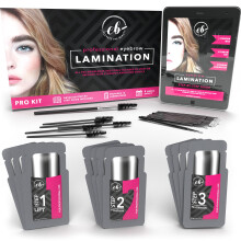 Eleve o kit de laminao de sobrancelha profissional de beleza | Kit de laminao de sobrancelhas para uso profissional ou DIY em casa | Fcil de