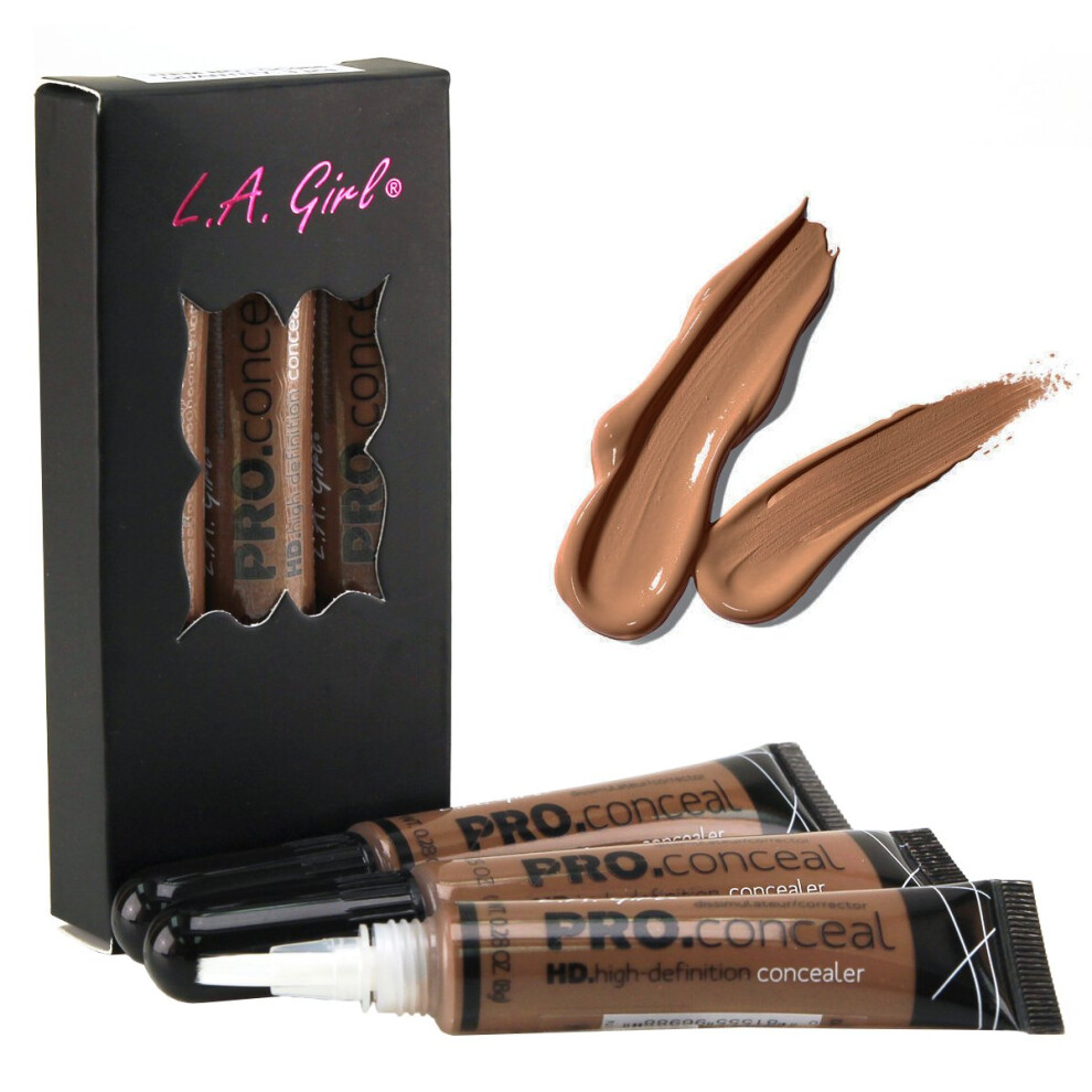 (All 24 Colors) La Girl Hd Pro Conceal High Definition Concealer (Gc988-dark Cocoa)