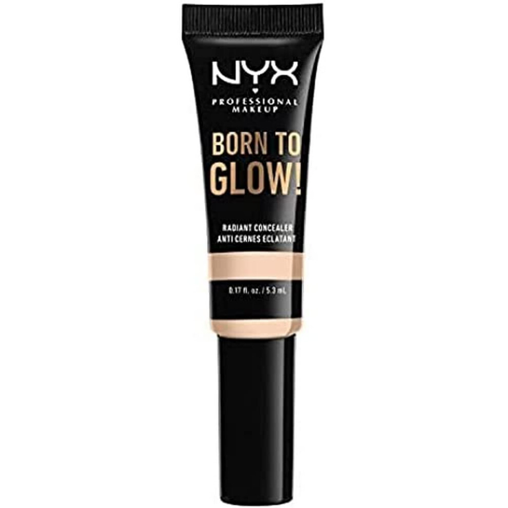 NYX PROFESSIONAL MAKEUP Born To Glow Radiant Concealer  Medium Coverage - Fair