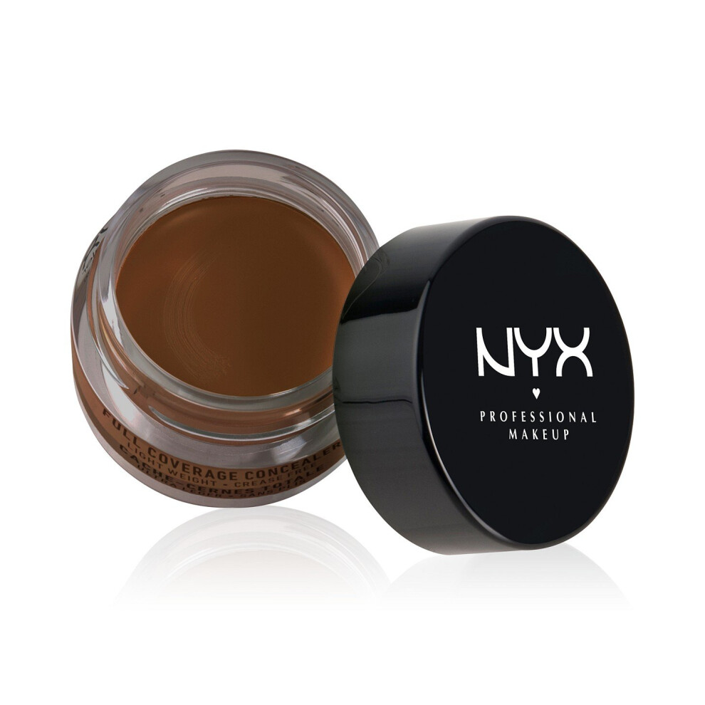 NYX Professional Makeup Concealer Jar  Espresso  0.25 Ounce