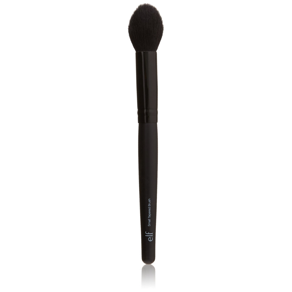 e.l.f. Cosmetics Cosmetics Cosmetics Small Tapered Brush  Perfect for Contouring & creating Even Coverage  synthetic bristles