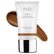 PUR Beauty 4-in-1 getnte Feuchtigkeitscreme mit Lichtschutzfaktor 20  feuchtigkeitsspendende Hauttnung, Gesichtsfeuchtigkeitscreme, Grundierun