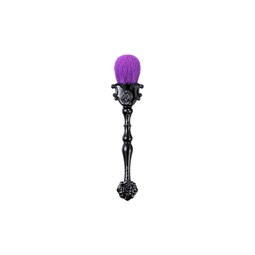 ANNA SUI Face Brush - Purple - Decorative & Delicate Design for Flawless Makeup Application