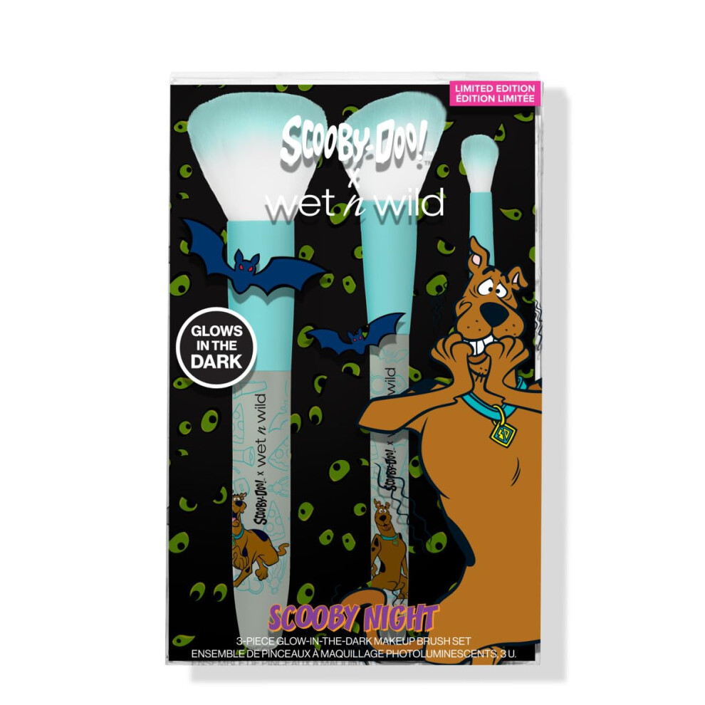 wet n wild Scooby Doo Collection Scooby Night 3-Piece Makeup Brush Set