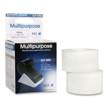 Seiko SmartLabel SLP-MRL Mehrzwecketiketten, 440 Etiketten 1-1/8 X 2 SLP-MRL für Seiko Drucker