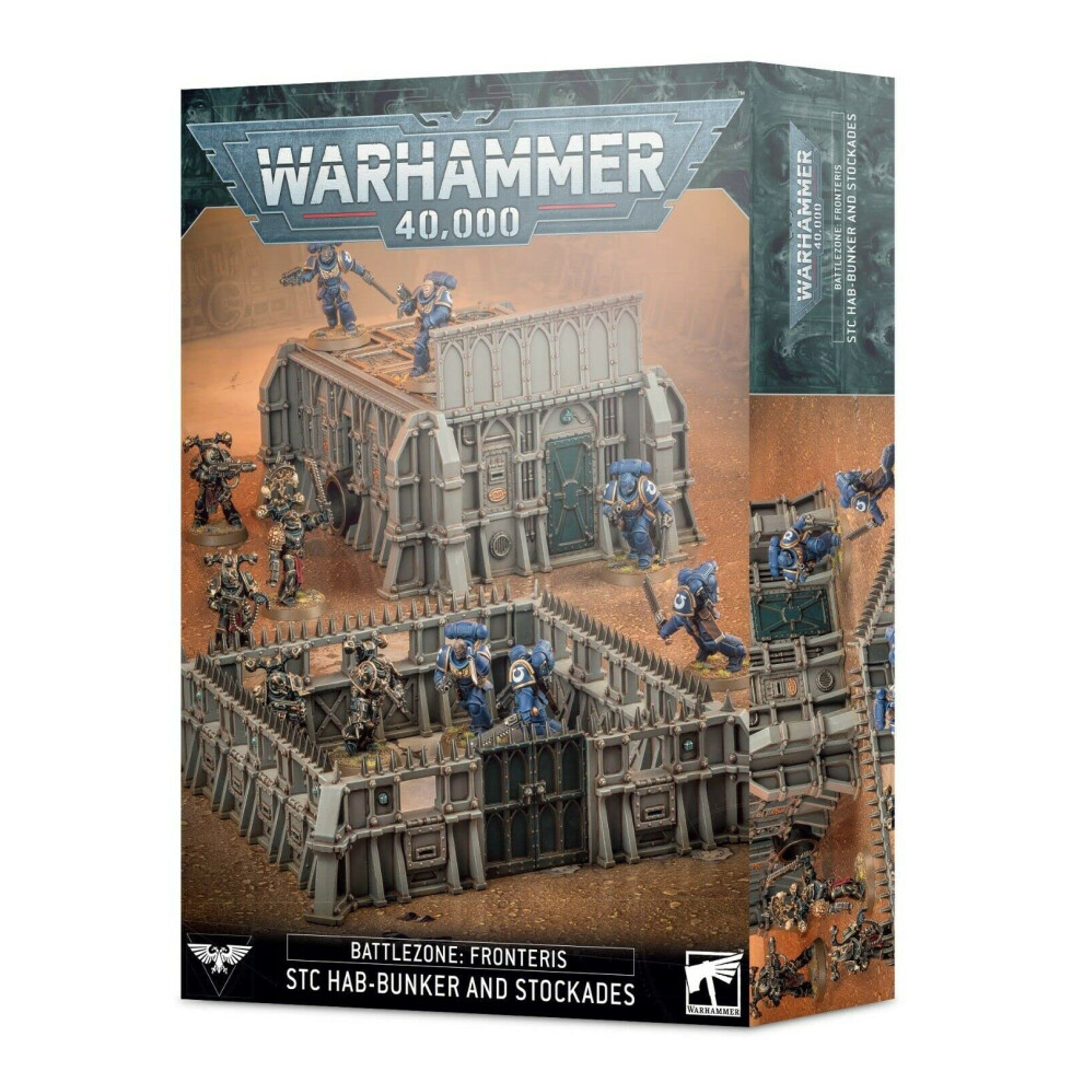 Games Workshop - Warhammer 40 000 - Battlezone Fronteris: STC Hab-Bunker & Stockades