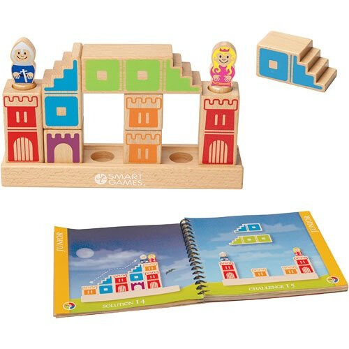 SmartGames Camelot Jr. Ξύλινο Παιχνίδι Παζλ για Ανάπτυξη Δεξιοτήτων 48 Προκλήσεις 4+ 2