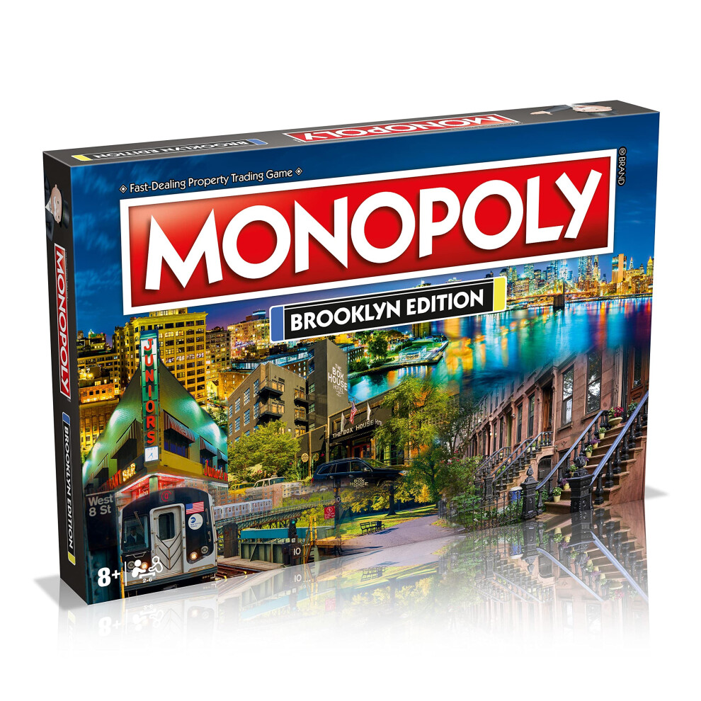 MONOPOLY Board Game - Brooklyn Edition: 2-6 Players Family Board Games for Kids and Adults  Board Games for Kids 8 and up  for Kids and Adul