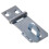Hardware Essentials 851431 Moraillon de scurit  agrafes fixes Zinc 1-1/2"" 1