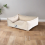AllPetSolutions Dexter Waterproof Dog Bed Cream- Size Large 6