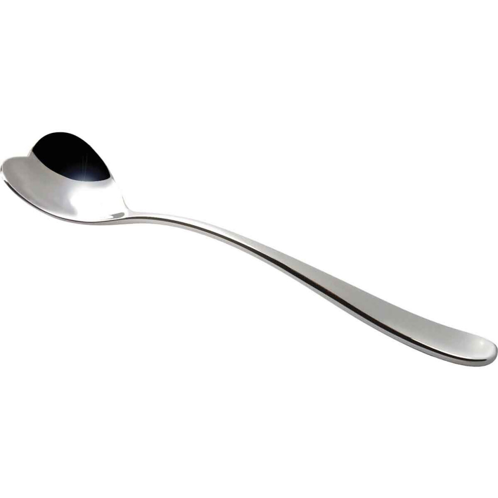 Alessi Big Love Ice Cream Spoon in 18/10 Stainless Steel Mirror Polished  19.00 x 5.70 x 3.10 cm  Silver