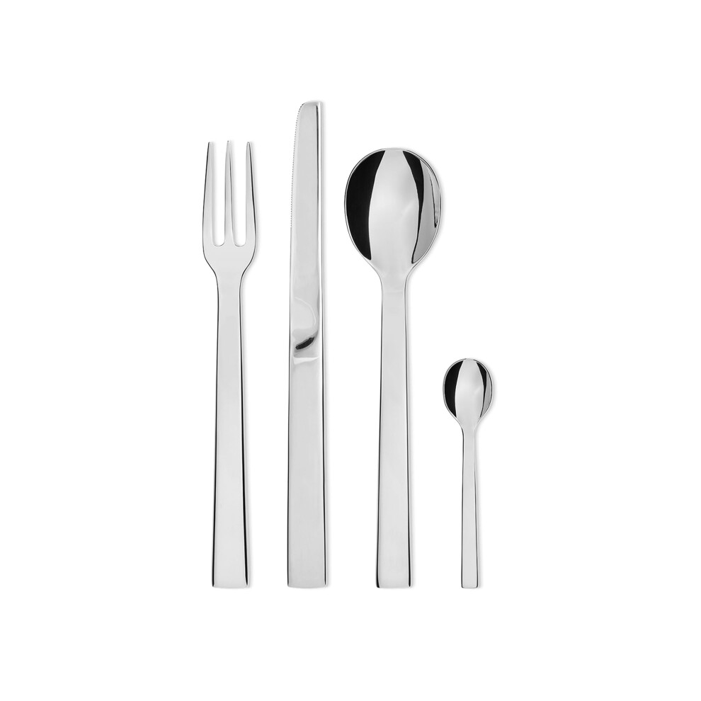 Alessi Pcs Santiago 24 Piece Set  Silver