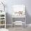 Hollywood Dressing Table Set with Hollywood LED Lights Mirror 4