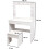 Hollywood Dressing Table Set with Hollywood LED Lights Mirror 7