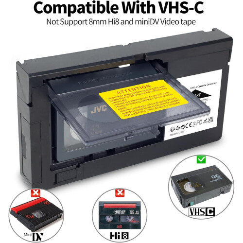 VHS-c Motorised Cassette Adaptor