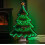 Snow Time 60cm Infinity Standing Christmas Tree on Metal Base with Green LEDs 1