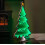 Snow Time 60cm Infinity Standing Christmas Tree on Metal Base with Green LEDs 3