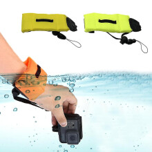 (yellow) Wrist Strap Buoyancy Strap For Go Pro 10 Camera Foam Diving Belt Floating Hand Strap