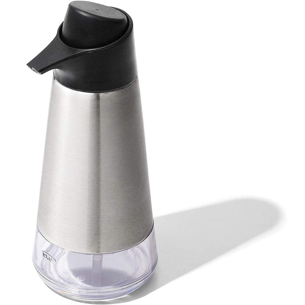 OXO Good Grips Stainless Steel Easy Press Soap Dispenser