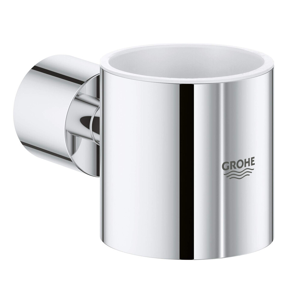 GROHE Atrio Soap Dispenser Holder  11.5 x 9.5 x 7.0 cm  Starlight Chrome