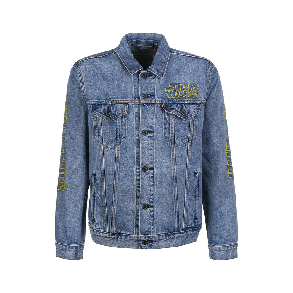 (XL) LEVIS 72334 STAR WAR Mens Denim Jacket