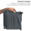 60 Mixed Size Grey Mailing Bags, Self Seal 4 Size Strong Waterproof Poly Plastic 3