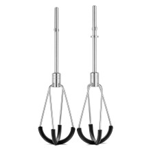 KitchenAid KHMFEB2 Flex Edge Beater Accessory for Hand Mixer, One Size, Stainless Steel