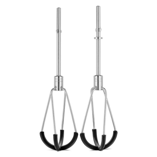 KitchenAid KitchenAid KHMFEB2 Flex Edge Beater Accessory for Hand Mixer, One Size, Stainless Steel
