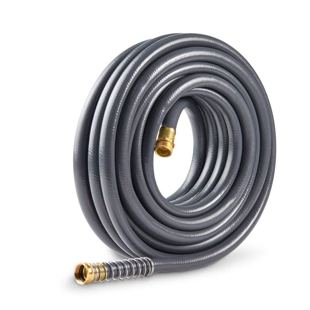 Gilmour 874501-1001 Flexogen Super Duty Garden Hose Gray 5/8 inch x 50 feet  Gray Green