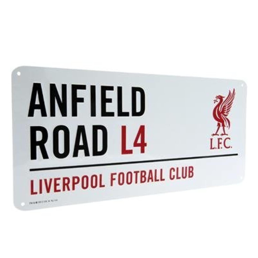 Liverpool FC Metal Street Sign - Liverbird