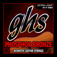 GHS Strings S315 Phosphor Bronze Struny do gitary akustycznej Extra Light (.011-.050)
