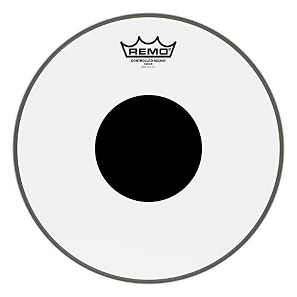 Remo Controlled Sound Clear Drum Head with Black Dot - 12 Inch