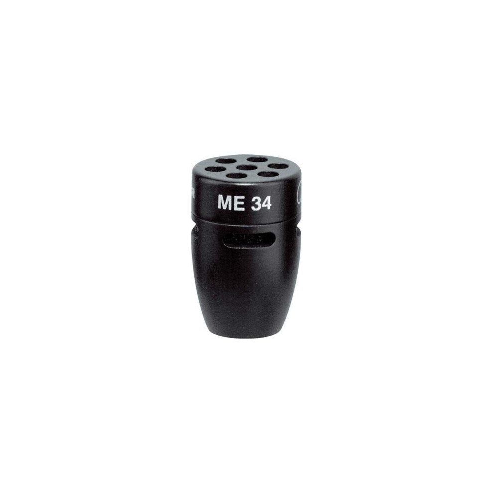 Sennheiser ME34 Cardioid Microphone Capsule  40Hz-20kHz Frequency Response  50 Ohm Impedance  Black