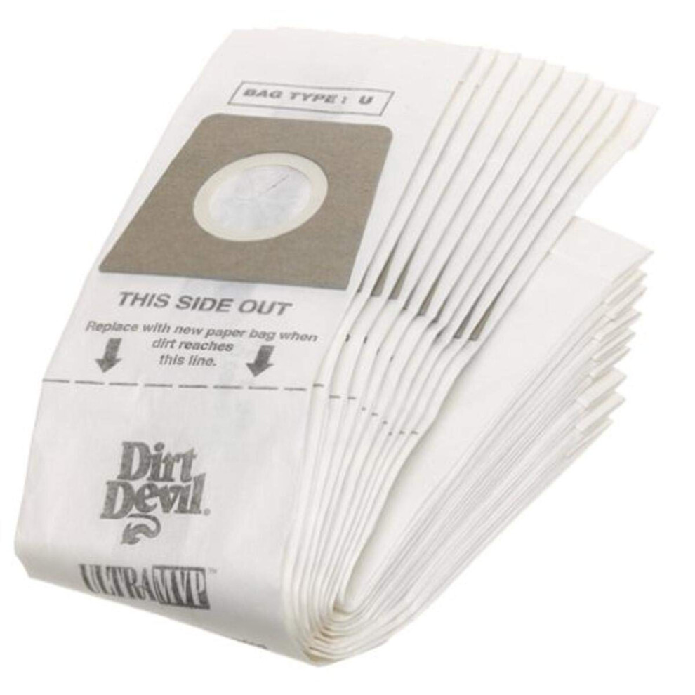 Dirt Devil Type U Vacuum Bags (10-Pack)  3920048001