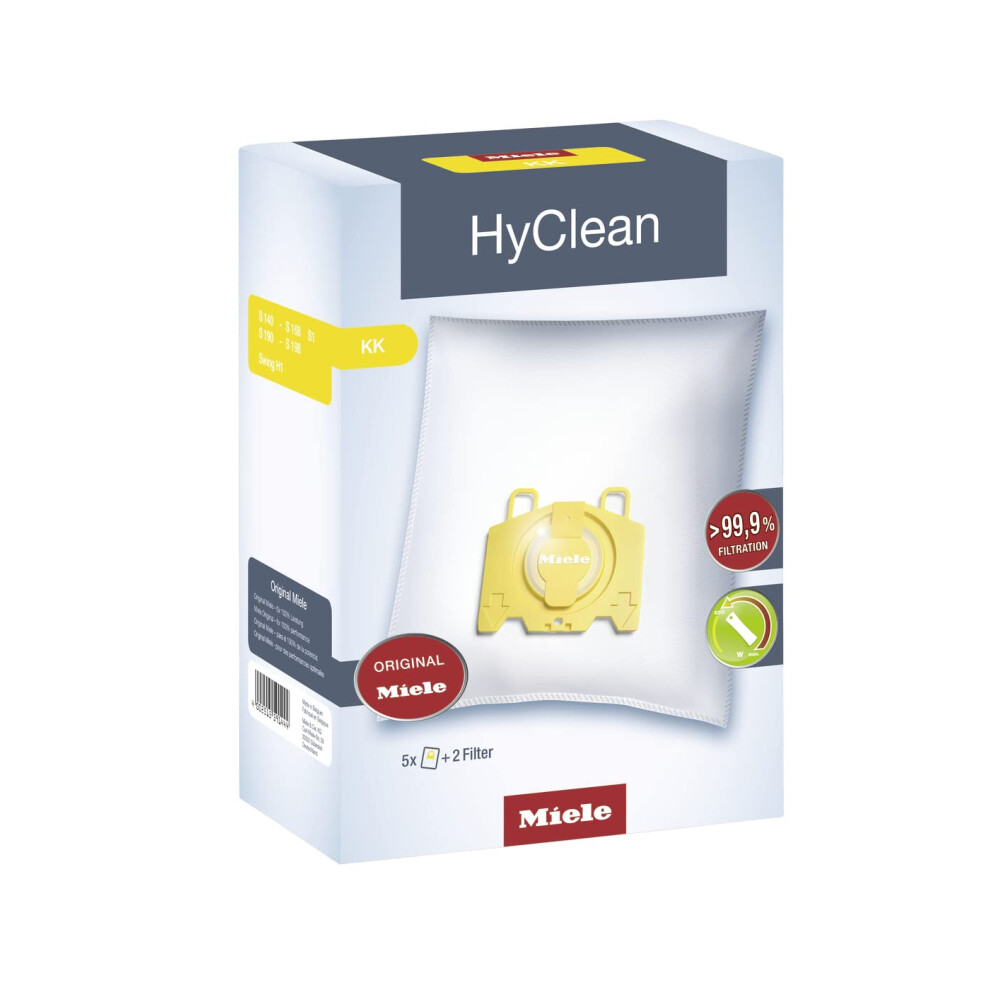 Miele 10123260 HyClean Vacuum Cleaner Bag  pl  1 Liter