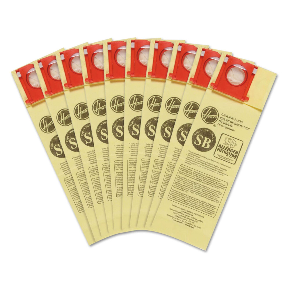 Disposable Vacuum Bags  Allergen SB  10/Pack