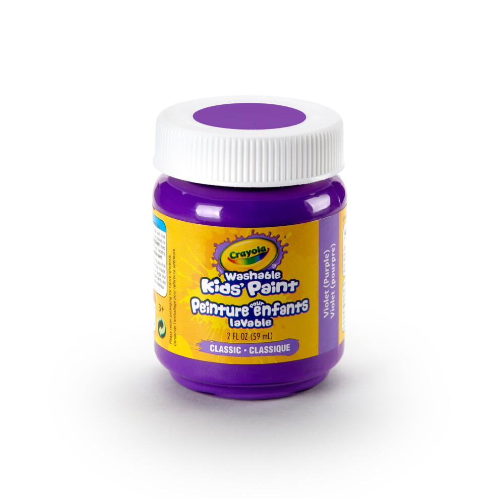 Crayola Washable Kids Paint  2 oz  Violet