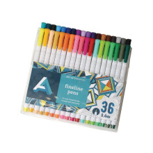 Art Alternatives Fineline Pen 36-Color Set Multicolor 1 Count (Pack of 1)