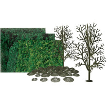 JTT Scenery Products Super Scenic Serie: Platanenbaum-Bausatz, 20,3 cm H   he