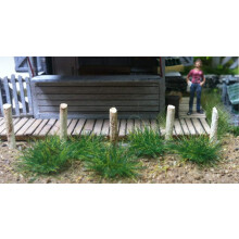 Bachmann Industries SceneScapes Tufos de grama verde escuro 6 mm