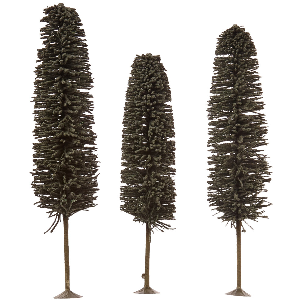 Bachmann Trains - SCENE SCAPES - 8""- 10"" CEDAR TREES (3 per box) - O Scale