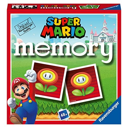 Ravensburger Super Mario Toys Mini Memory Game - Jigsaw Puzzle
