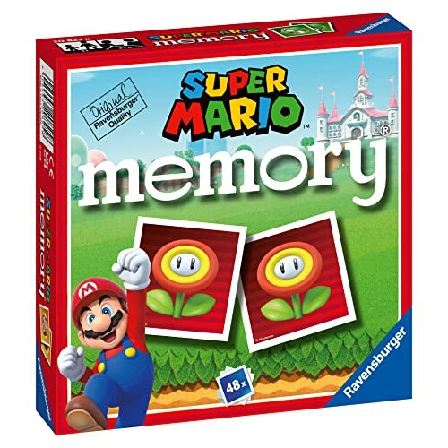 Ravensburger Super Mario Toys Mini Memory Game - Jigsaw Puzzle 1