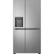 LG GSLC41PYPE 641L American Style Fridge Freezer - 420L / 221L, Total No Frost, Water & Ice Dispenser, Smart Inverter, Silver