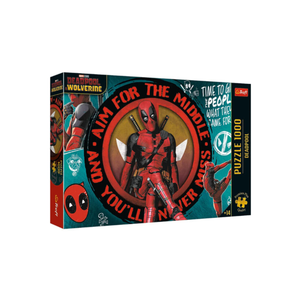 Trefl Marvel Deadpool Puzzle - 1000 Pieces