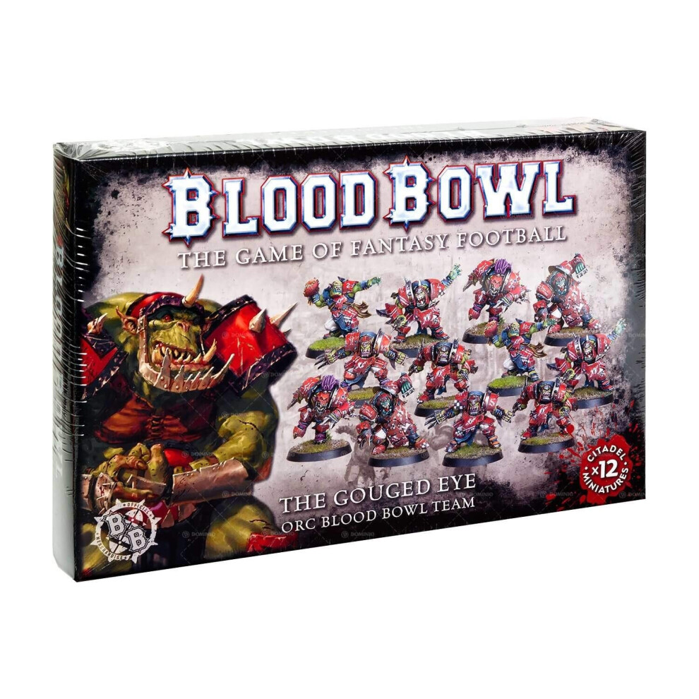 Games Workshop 99120909001"" The Gouged Eye Orc Blood Bowl Team