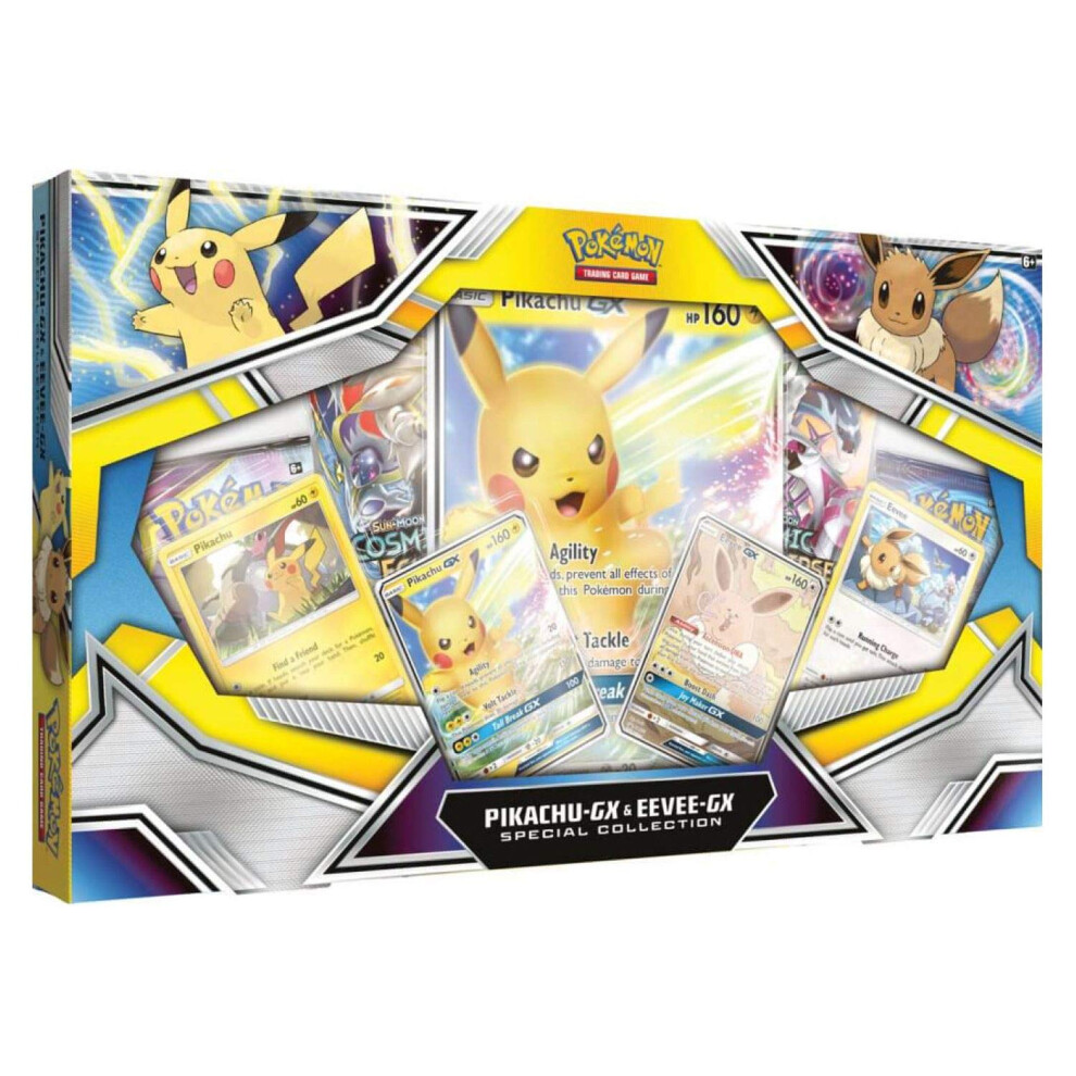 Pokemon TCG: Pikachu-Gx & Eevee-Gx Special Collection  Multicolor (820650807770)