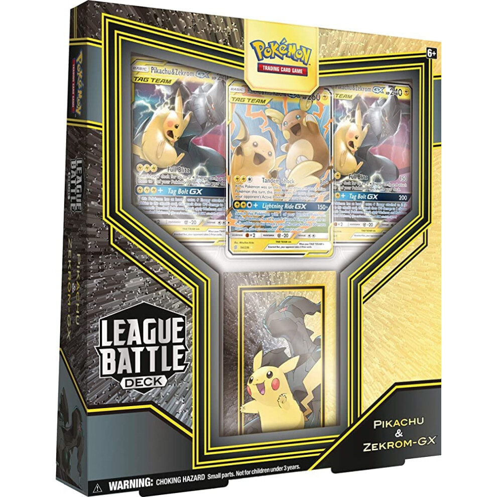 Pok?mon TCG: League Battle Deck Featuring Pikachu & Zekrom-GX