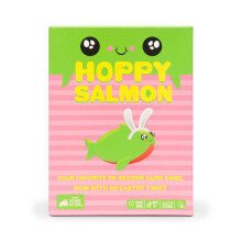 Exploding Kittens predstavuje: Hoppy Salmon - R   chla kartov    hra pre rodinn    z   bavu - 3-8 hr   cov od 6 rokov - R   chle 90-sekundov    kol