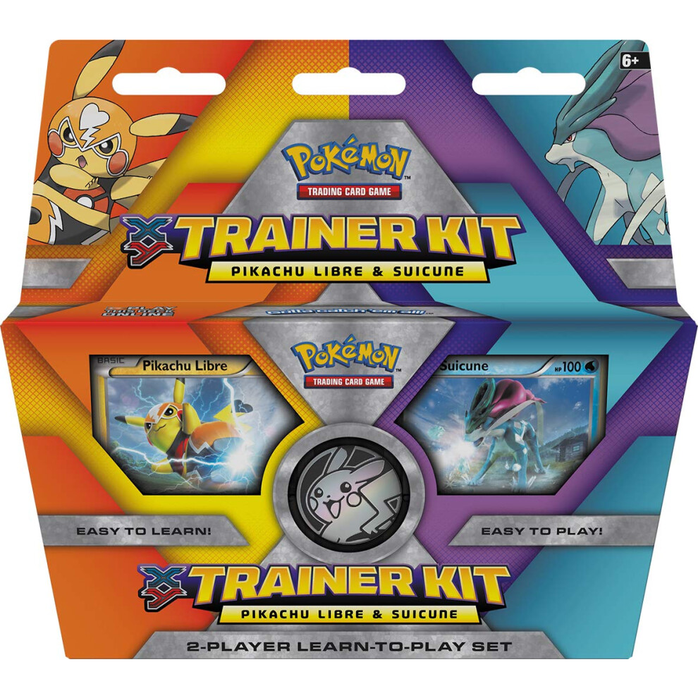 Pokemon TCG: XY Trainer Kit-Pikachu Libre and Suicune Card Game